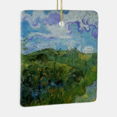 Green Wheat Fields van Vincent van Gogh Keramisch Ornament (Rechts)
