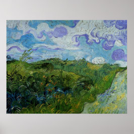 Green Wheat Fields van Vincent van Gogh Poster