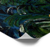 Green Wheat Fields van Vincent van Gogh Poster (Hoek)