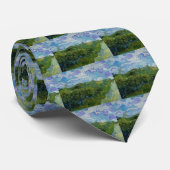 Green Wheat Fields van Vincent van Gogh Stropdas (Opgerold)