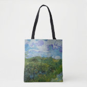 Green Wheat Fields van Vincent van Gogh Tote Bag (Voorkant)