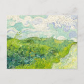 Green Wheat Fields Vincent van Gogh Briefkaart (Voorkant)