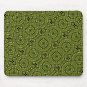Green Wheel Mandala / Grünes Rad Mandala Muismat