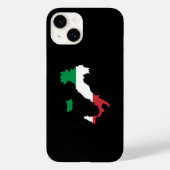 Green White and Red Italy Case-Mate iPhone Case (Achterkant)
