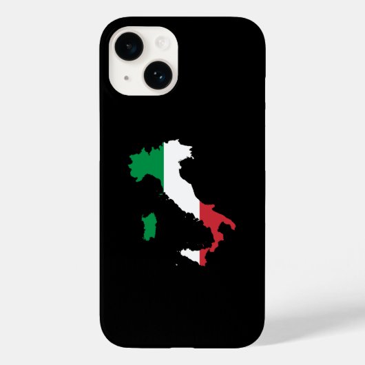 Green White and Red Italy Case-Mate iPhone Case (Achterkant)