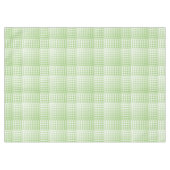 Green White Checker Abstract Pattern Tafelkleed (Voorkant (Horizontaal))