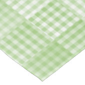 Green White Checker Abstract Pattern Tafelkleed (Gekanteld)