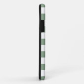Green White Gingham Check Patroon Case-Mate iPhone Case (Achterkant/rechts)