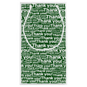 Green White Lawn Care Service - Hartelijk dank! - Klein Cadeauzakje (Achterkant)