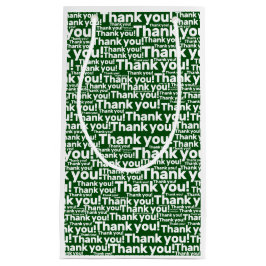 Green White Lawn Care Service - Hartelijk dank! - Klein Cadeauzakje