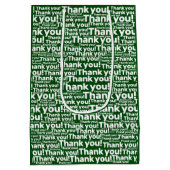 Green White Lawn Care Service - Hartelijk dank! - Medium Cadeauzakje (Achterkant)