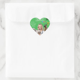 Green White Pet Store Sign Dogs, Cats, Birds Vet  Hart Sticker