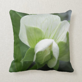 Green & White Pillow ~ original high res foto Kussen