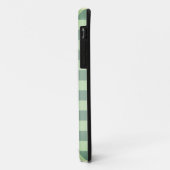 Green & White Play Gingham Case-Mate iPhone Case (Achterkant/links)