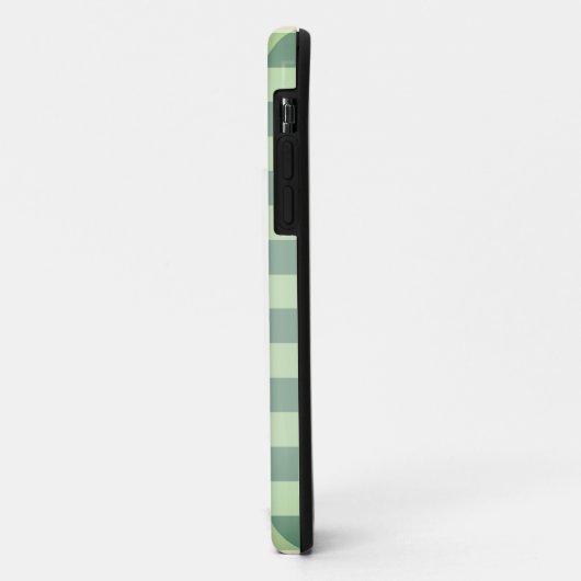 Green & White Play Gingham  Case-Mate iPhone Case (Achterkant/links)