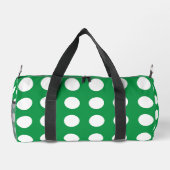 Green White Polka Dot Plunjezak (Achterkant)