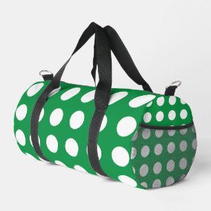 Green White Polka Dot Plunjezak
