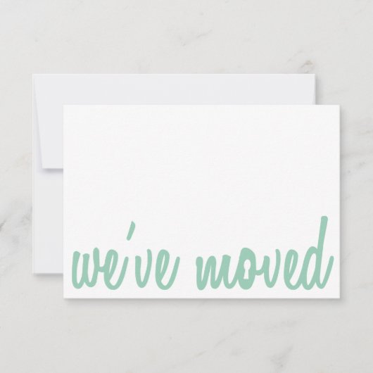 Green & White We hebben de uitnodiging voor het op (Voorkant)