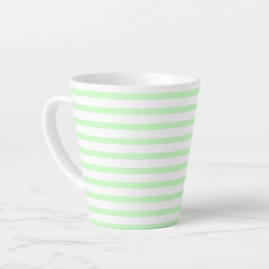green-white –zweifarbig two-tone grün-weiß pastel latte mok (Linkerhoek)