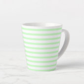 green-white –zweifarbig two-tone grün-weiß pastel latte mok (Rechterhoek)