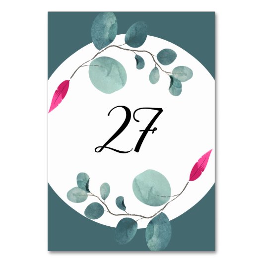 Green Wild Forest Vibe Kaart (Voorkant)