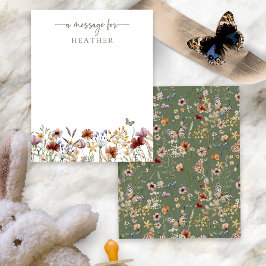 Green Wildflower Bericht Kaart