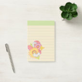 Green Wildflowers Post merkt op Post-it® Notes (Kantoor)
