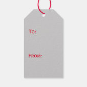 GREEN WILLIAM MORRIS GIFT LABEL CUSTOM INITIAAL CADEAULABEL (Achterkant)