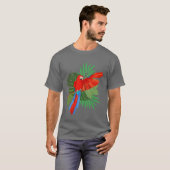 Green Winged Macaw T-shirt (Voorkant volledig)