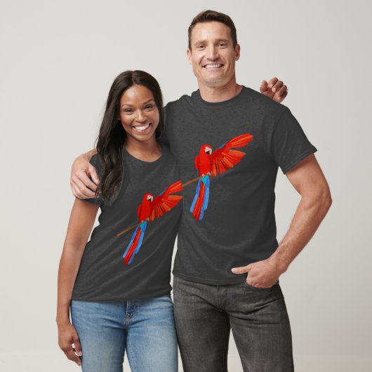 Green Winged Macaw T-shirt (Unisex)