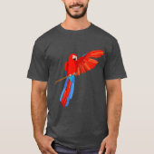Green Winged Macaw T-shirt (Voorkant)