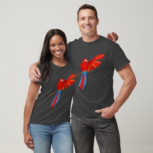 Green Winged Macaw T-shirt (Unisex)