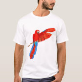 Green Winged Macaw T-shirt (Voorkant)