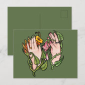 Green Witch Magick                               Briefkaart (Voorkant / Achterkant)