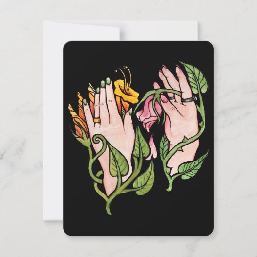 Green Witch Magick Kaart (Voorkant)