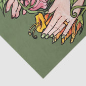 Green Witch Magick Tissuepapier (Detail)