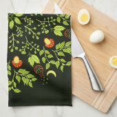 Green Witch Mandala - Potions en paddenstoelen Theedoek (Quarter Fold)