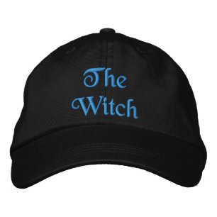 Green Witch Quote Turquoise Black Geborduurde Pet
