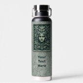 Green Woman - Stone Waterfles (Achterkant)