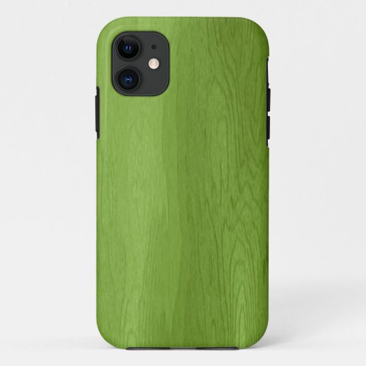 Green Wood Design iPhone 5 Hoesje (Achterkant)