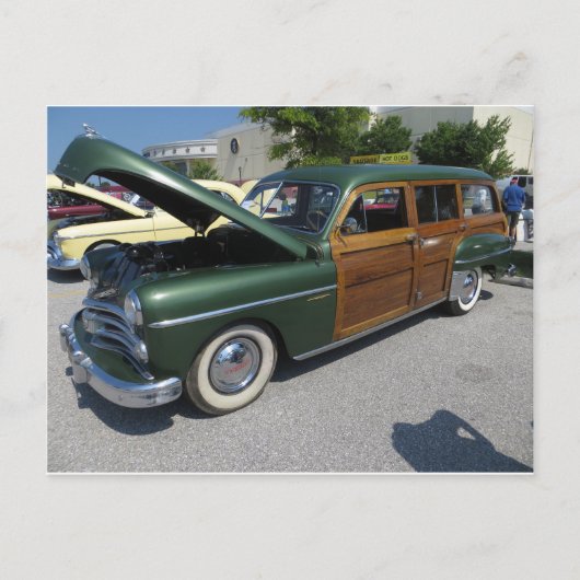 Green Woodie Briefkaart (Voorkant)