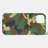 Green Woodland Camouflage Case-Mate iPhone Case (Achterkant (horizontaal))