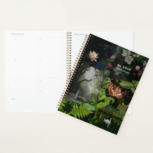 Green Woodland Dreams Collage Planner (Display)