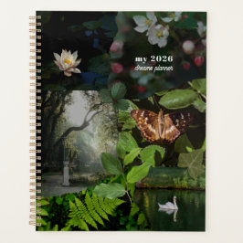 Green Woodland Dreams Collage Planner