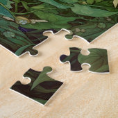 Green Woodland Fairy Fantasy Art Legpuzzel (Zijkant)