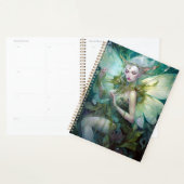 Green Woodland Fairy Fantasy Art Planner (Display)