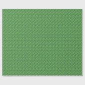 Green Woodland Ferns Pattern Natuur Cadeaupapier (Vlak)