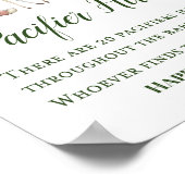 Green Woodland Table Game Sign - Pacifier Hun 8x10 Poster (Hoek)