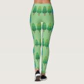 Green Woodland Trees Thunder_Cove Leggings (Achterkant)