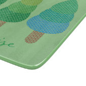 Green Woodland Trees Thunder_Cove  Snijplank (Hoek)